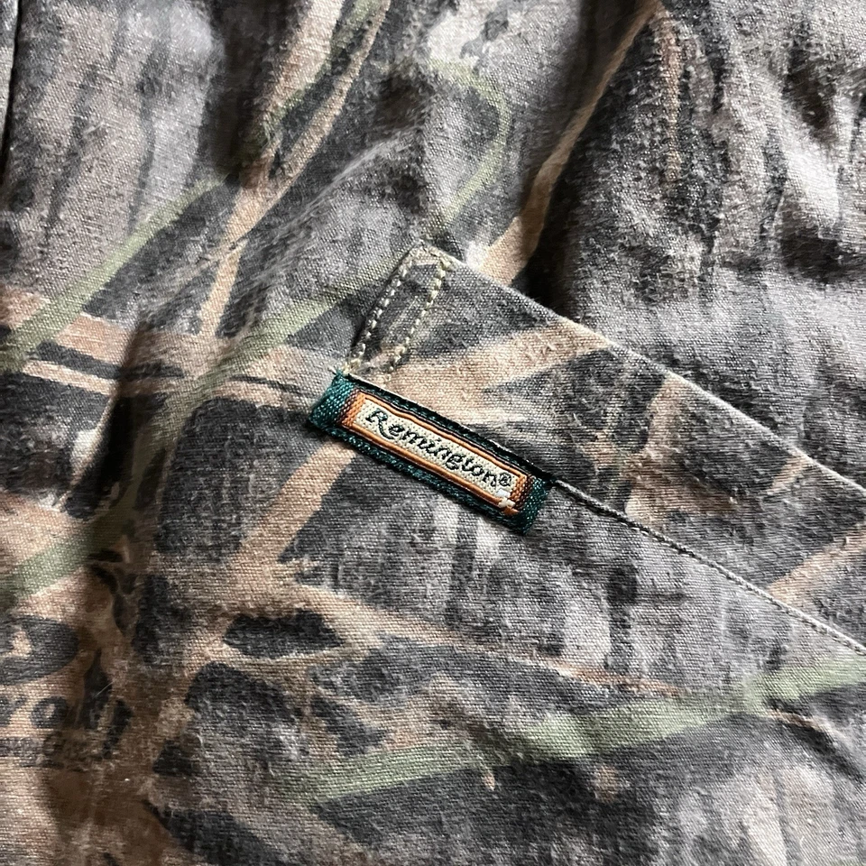 Chaqueta camuflada Mossy Oak pesada para hombre talla M-L no etiquetada excelente estado Foto 4 de 4