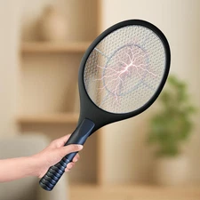 Bug Zapper Racket - Electric Fly Swatter & Mosquito Zapper for Indoor/Outdoor In