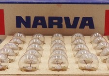 Narva Glühbirne DDR 2,5 V 0,3 A Fahrrad Beleuchtung 10 Stück Zwerglampen