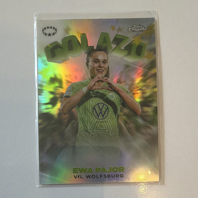 Topps Chrome UEFA Women’s Champions League 2022-23 Ewa Pajor Wolfsburg G-9