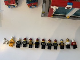 LEGO CITY Fire Department Lot--Includes Fire Station (60004) +More Sets