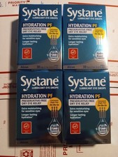 4x Systane Hydration PF Lubricant Eye Drops Vials 30 Ea. 0.7ml
