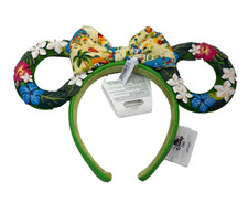 BNWT Disney Parks Caribbean Beach Resort Minnie Mouse Ears Headband