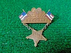 Civil War Veteran 1908 CHIEF KOKOMO GAR Encampment Delegate Medal
