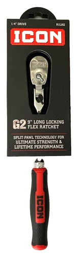 ICON (70446 & 70451) 3/8" & 1/4" Drive, G2 Locking Flex Head Ratchets (FREE S&H) image 7