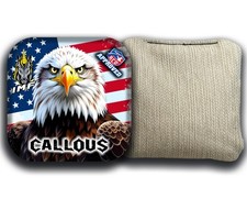 IMF Callous - USA - 5.5/9 Hybrid - ACO Stamped - Pro Cornhole Bags - Set of 4