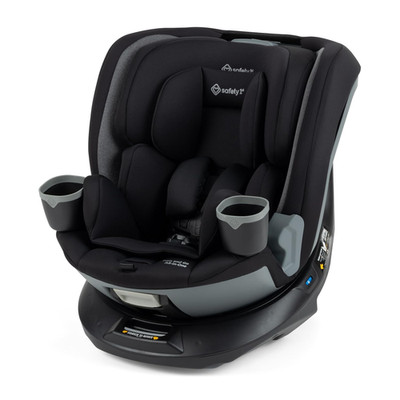Safety 1ˢᵗ  Turn and Go 360° Rotating All-In-One Convertible Car Seat, Black Bea