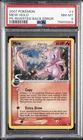 2007 POKEMON POP SERIES 5 INVERTED BACK #3 MEW-HOLO PSA 8