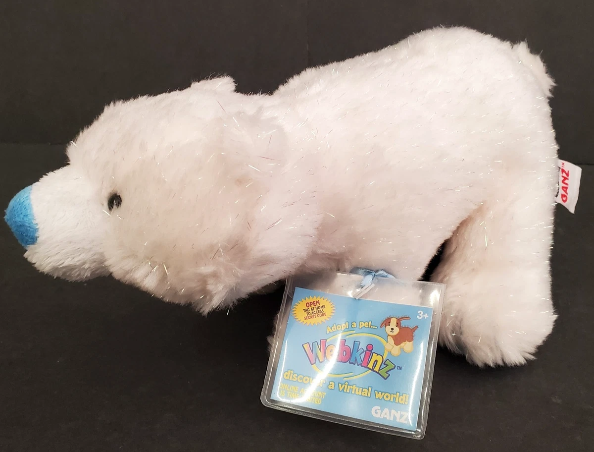 Polar Bear GANZ Webkinz Webkinz & Lil 'Kinz Animals for sale | eBay