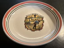 Buona San Remo Italia Pasta Serving Bowl Made in Italy Himark Vintage 13” Large