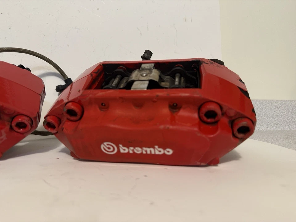 Volkswagen MK4 1.8T/VR6  GTI GLI Jetta Beetle 4 Piston Brembo Brake Calipers - Image 3 of 4