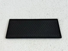 17-20 JAGUAR F-PACE REAR CENTER CONSOLE COMPARTMENT BOX TRAY INSERT MAT OEM