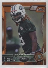 2015 Topps Chrome Rookies Orange Refractor Lorenzo Mauldin #174 fm0