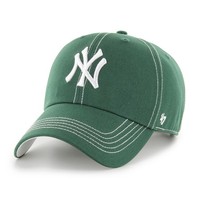 '47 Brand Cap Mlb New York Yankees Contrast Stitch '47 Clean Up Basecap Ny Logo