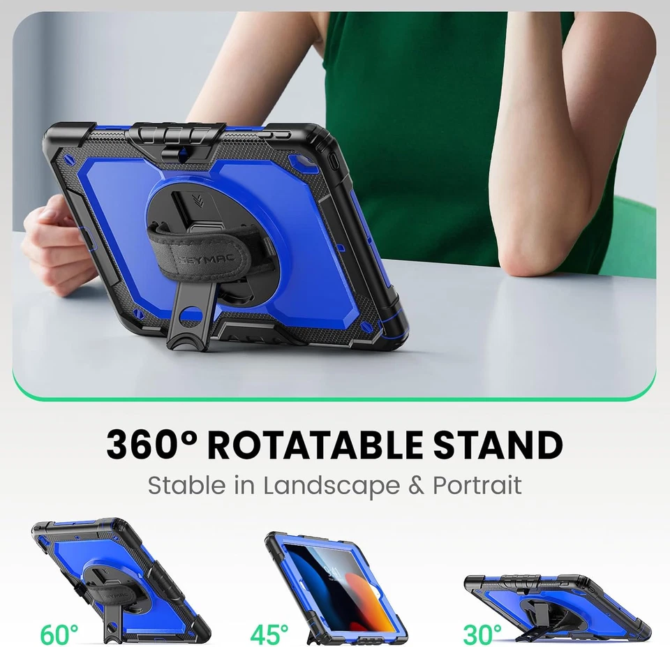 Heavy Duty Case for iPad 9th/8th/7th Gen 10.2" with Screen Protector - Image 4 of 4