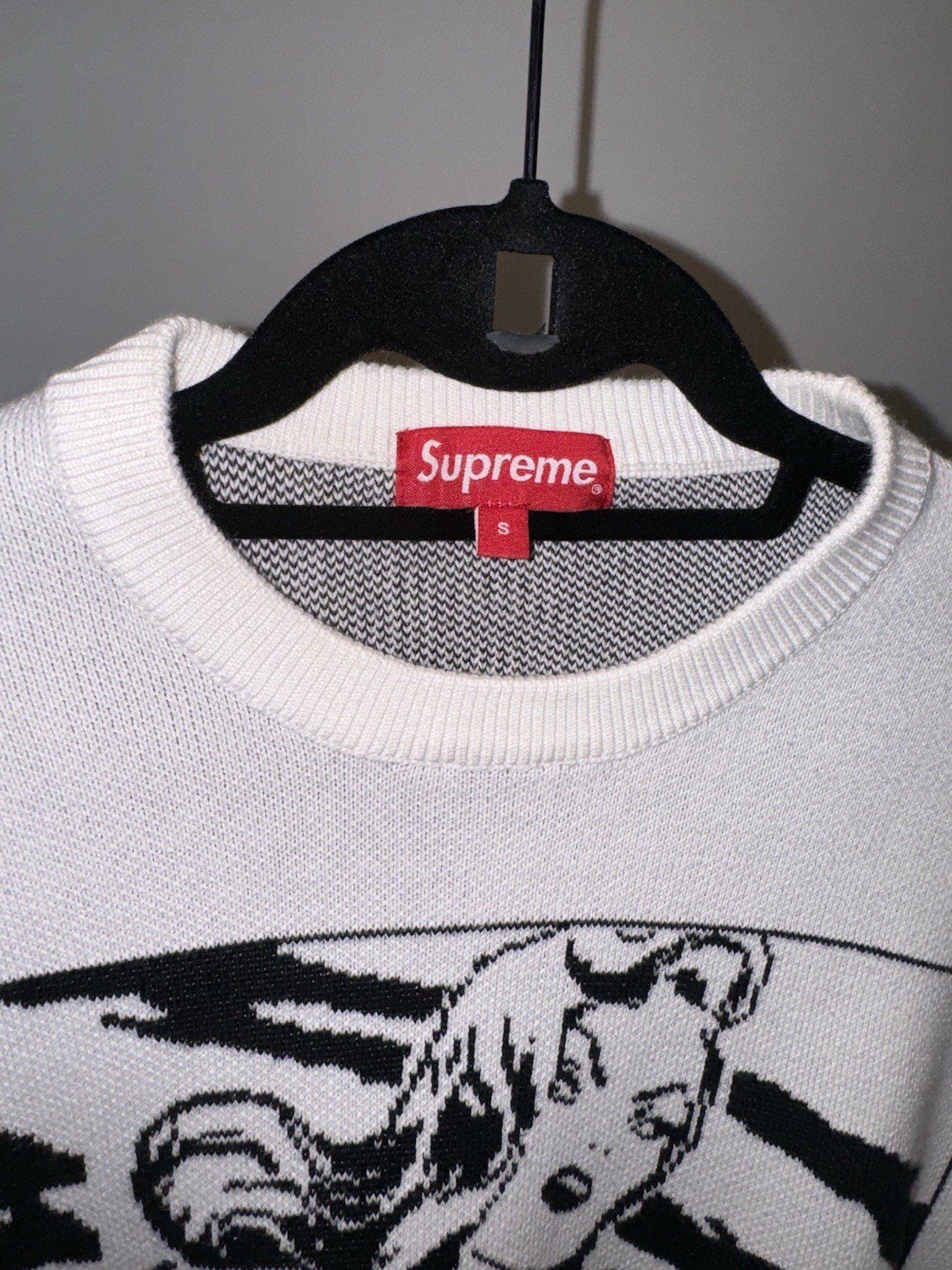 Supreme Problem Solver Sweater Size Small - image 2