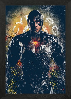 Cyborg #2 Gerahmtes Wandbild Poster Druck Bild