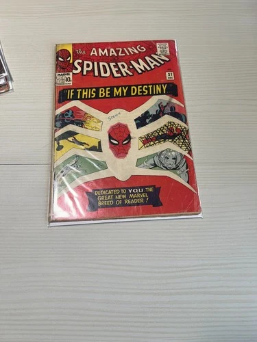AMAZING SPIDER-MAN #31, Dec 1965 1st Gwen Stacy H.Osborn Marvel Comics, G/VG