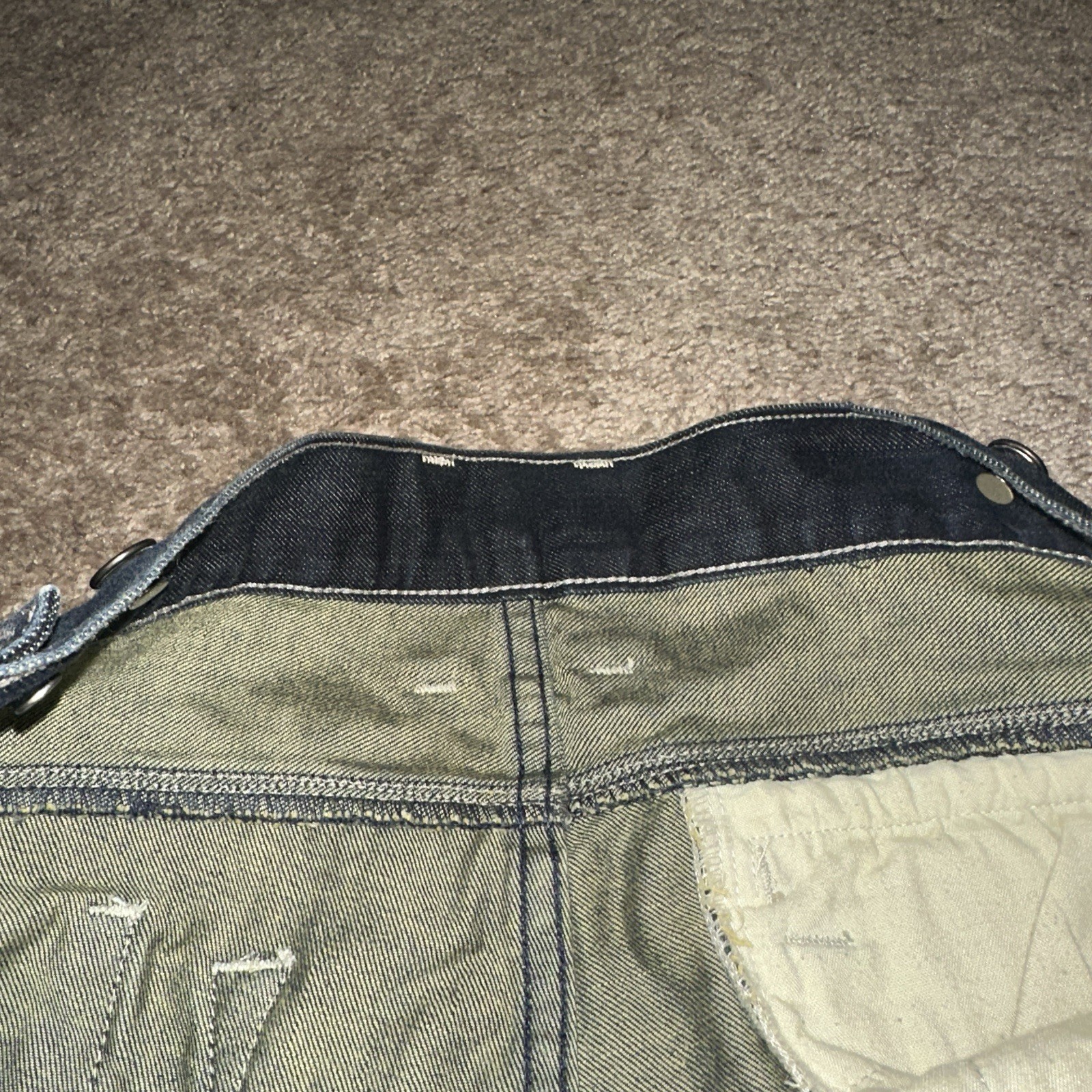 Vintage Levis 527 Jeans Low Rise Bootcut Men's 29x32 Light Wash Denim Blue thumbnail 4