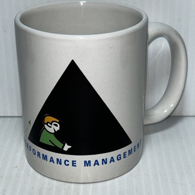 Wards Montgomery Ward Mug Off-White Ceramic Performance Management Logo