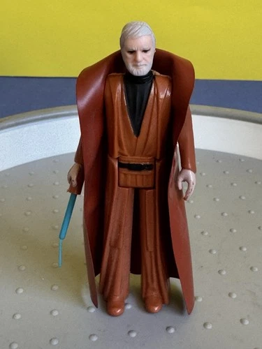 1977 Vintage Kenner Star Wars Obi Wan Kenobi White Hair Variant Figure Complete