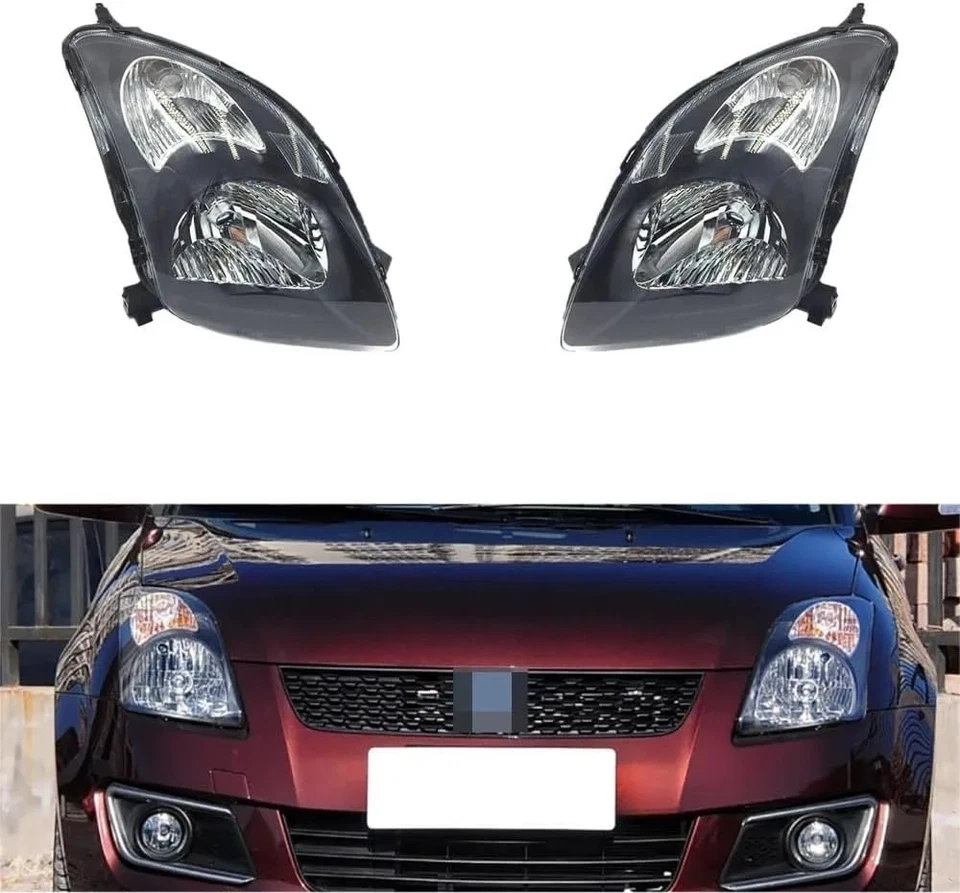 1 Pair 2PCS Headlight driving lamp DRL running light For Suzuki Swift 2005-2013 - Image 4 of 4