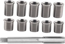 Spark Plug Thread Repair kit, M10x1.0 Bolt, M12x1.0 Tap Stainless normal 