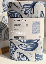 Set copripiumino matrimoniale IKEA BITTERSÖTA BITTERSOTA + 2 federe 200x200 cm