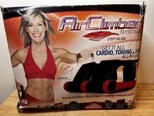 NEW Air Stepper Climber Fitness Machine Resistant Cords & Accessories w/ Box