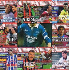 90 Minutes Football Magazine A4 Pictures Leicester City - Various Players