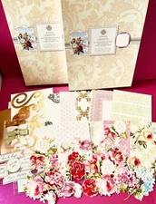 Anna Griffin Watercolor Floral Decoupage 5 Card Kit - Layers of Adornment!