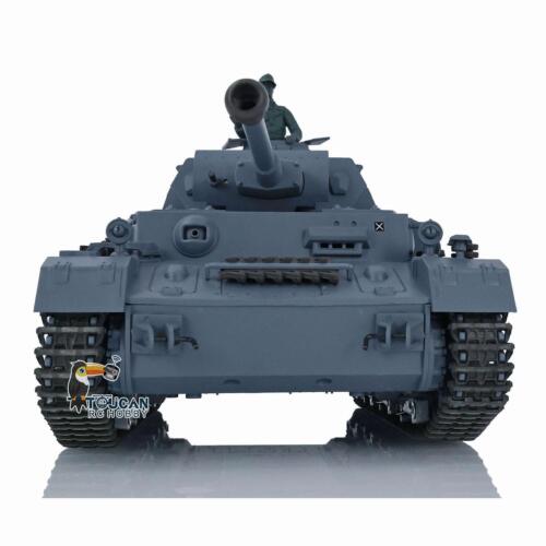 On Sale Henglong 1/16 2.4G 7.0 Plastic BB IR RC Tank Model RTR Panzer IV F2 3859 - Picture 9 of 12