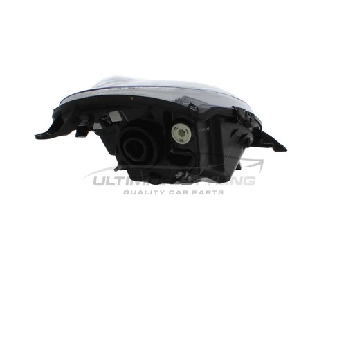 Headlights Fits Nissan Micra K12 Hatchback 2002-2007 Chrome Inner Headlamps Pair - Picture 12 of 12