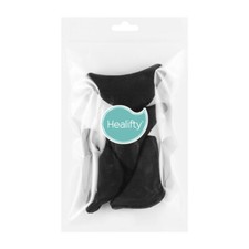 2 Pairs Unisex Shoe Filler Sponge Toe Plug Inserts for Big Shoes Black Color