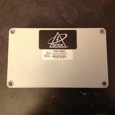 New DITEK DTK-TSS3 / DTKTSS3 Isolated Loop Protector Surge Enclosure