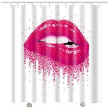Lips - Shower Curtain - Home Decorations