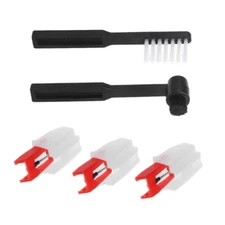 Precise Crafted Record Player Needle Cleaner Brush for Turntables Players