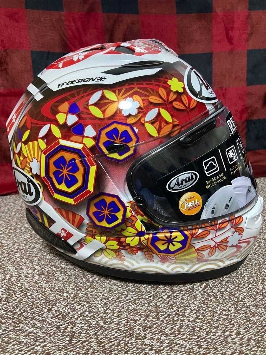 Arai Full face helmet RX-7X NAKAGAMI model GP3 Size:M From