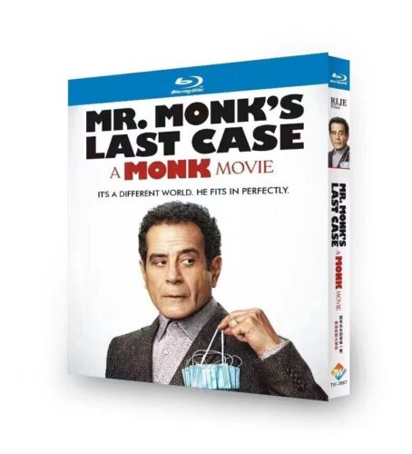 Mr. Monk's Last Case: A Monk Movie (2023) Blu-ray BD Movie Series 1 Disc Box Set - Picture 1 of 1