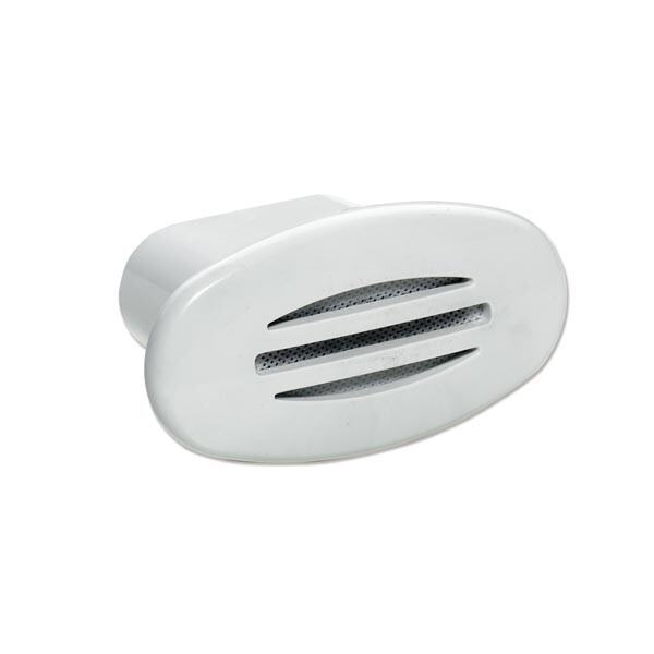 TROMBA ELETTRICA DA INCASSO OVALE BIANCA