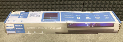 Philips 2.0 Sound Bar TAB5106 37  HDMI ARC TAB5106/37   ️  ️ OPEN BOX