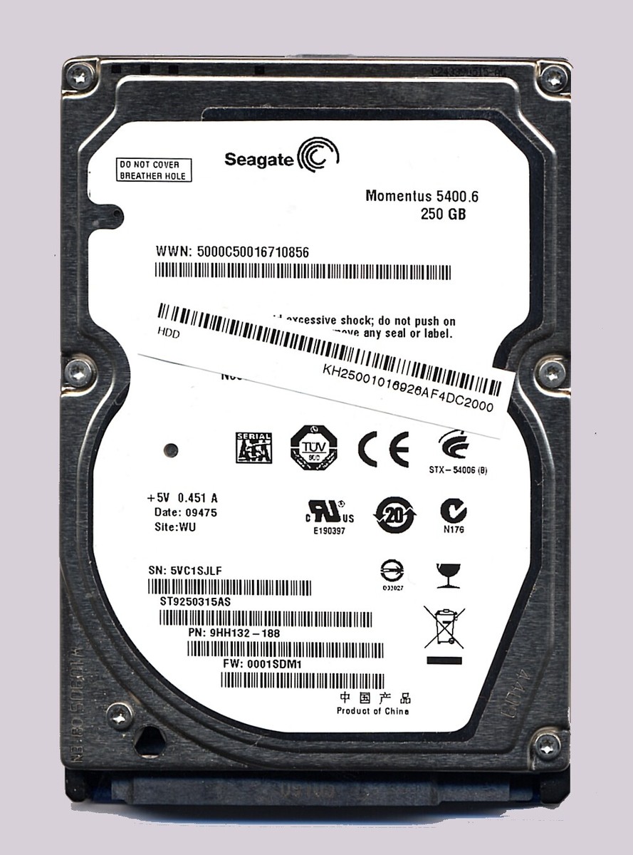 Seagate - Segate Momentus - Disque dur interne - 5400.6 - 64