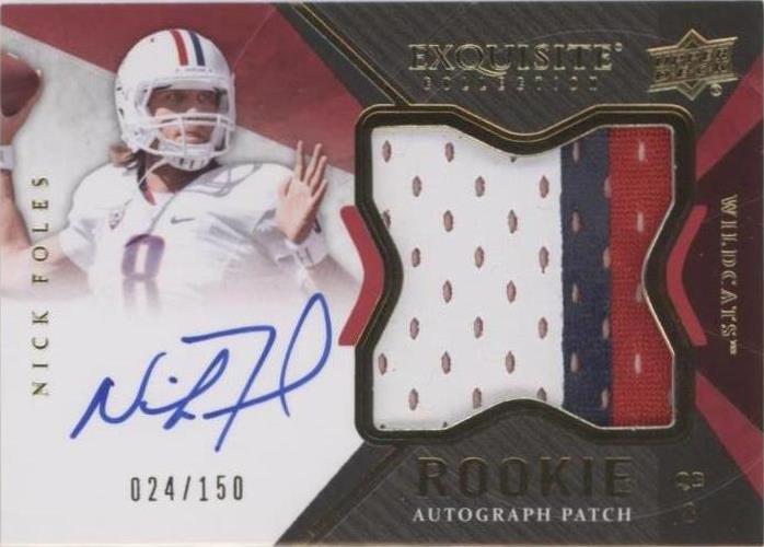2012 Exquisite Collection Nick Foles #123 - 1 of 2