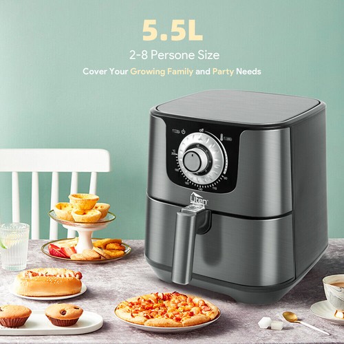 Uten 5.5L Air Fryer Oven 1700W Low Fat Healthy Cooker Kitchen Frying