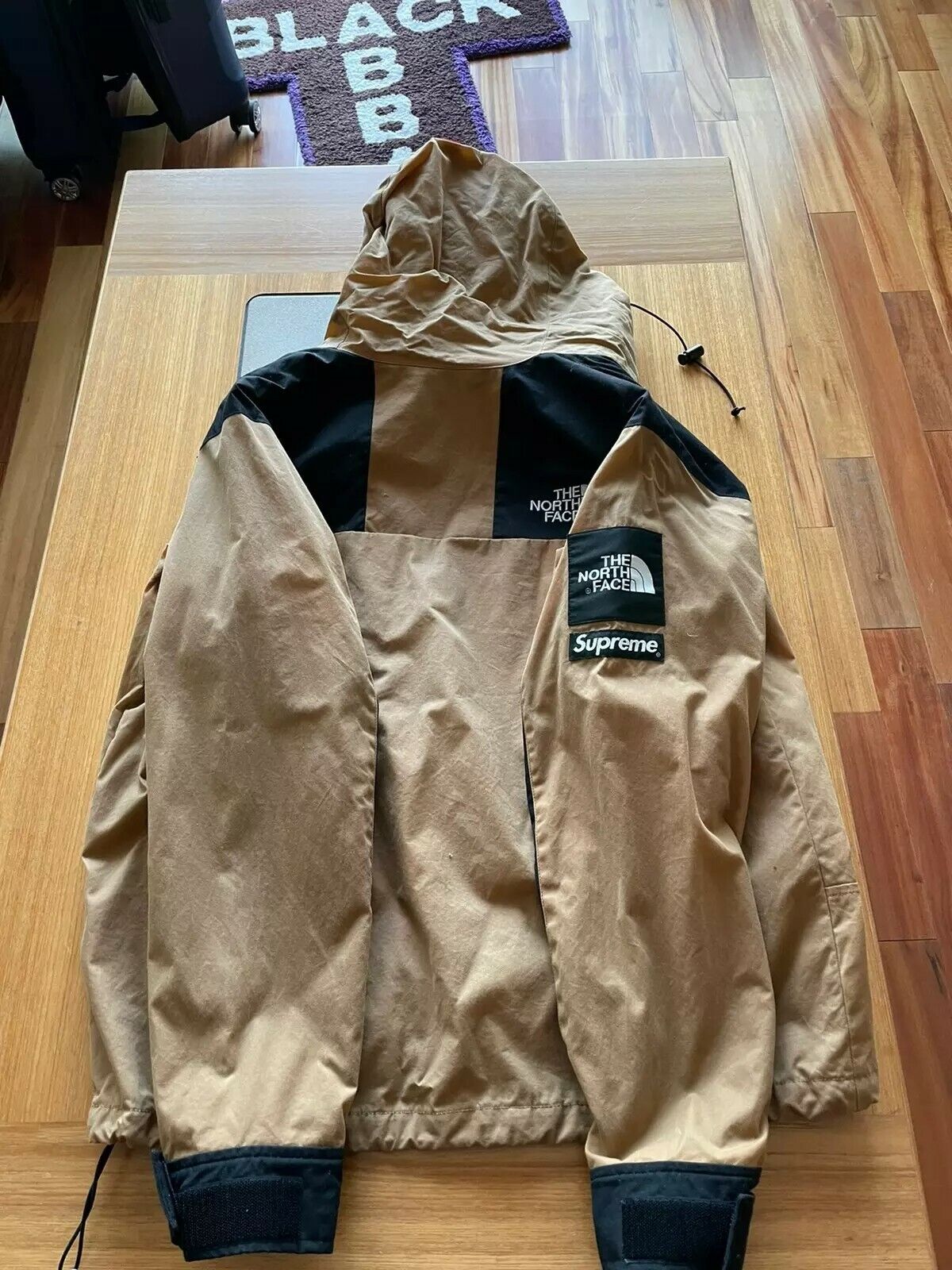 Supreme x North Face Waxed Cotton Jacket XL f/w 2010