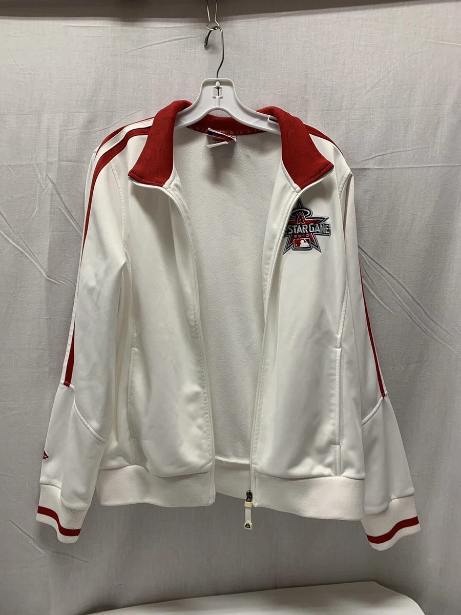 Majestic LA Angels Women s 2010 All Star Game White Zip Up Sweat
