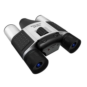 Jumelles numériques avec caméra et enregistrement vidéo 10x Zoom Éclairer haut CMOSX4