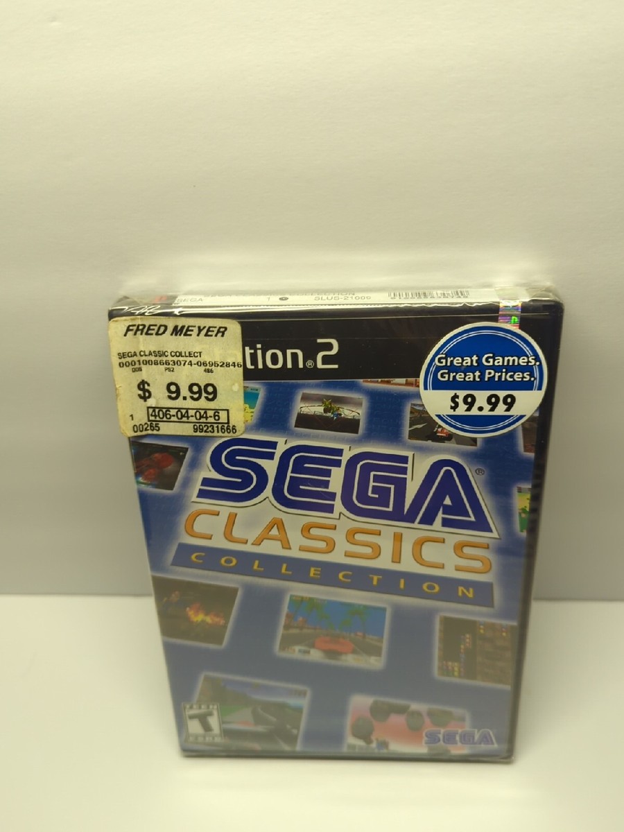 Sega Classics Collection (PS2, 2005) BRAND NEW FACTORY SEALED