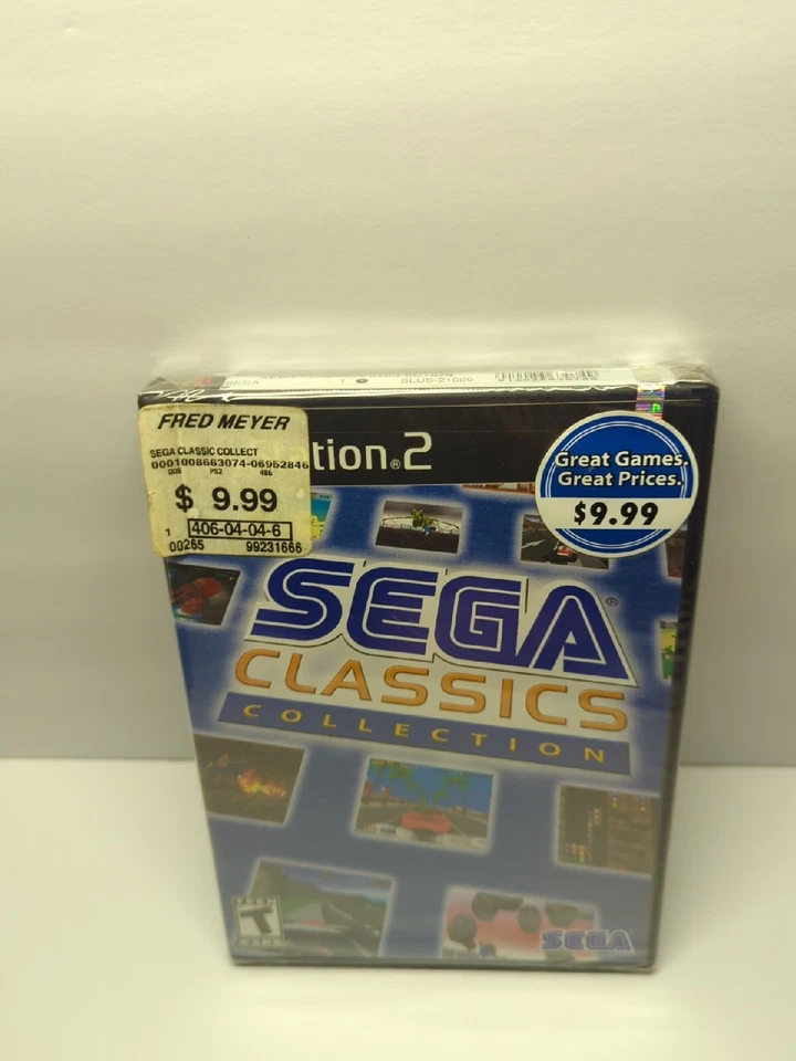 Sega Classics Collection (PS2, 2005) BRAND NEW FACTORY SEALED MINTY VGC LOOK!  - Image 3 of 4