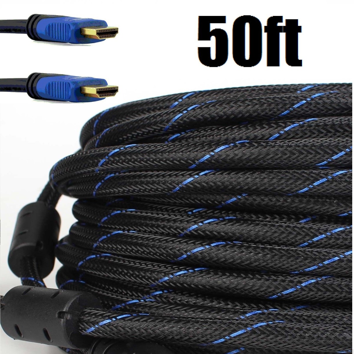 HDMI 1.4 CABLE Cord 6FT 10FT 15FT 25FT 30FT 50FT 75FT 100FT HIGH  